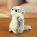 Cute simulation otter plush toy, soft stuffed animal doll pendant for kids gift and room decor. - Gray / Approx. 16cm