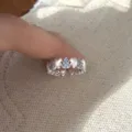 Exquisite brushed stackable ring for women, ins style niche trendy delicate finger jewelry - Open Adjustable / 3D Brushed