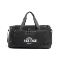 Schwarze Sporttasche große Kapazität Fitnesstasche Training Reisetasche mit Nassfach - Schwarz Mit Markierung