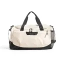 Large capacity sports duffel bag gym training bag for travel fitness workout weekend gear. - White No Label