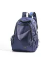 Blue lightweight mountaineering backpack, casual outdoor travel double shoulder backpack. - Blue Small