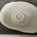 Élégante bague nœud perle variante, bijoux de doigt élastiques doux pour femme, tendance. - Taille unique / Style Perle Nœud (JZ7862)