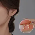 Minimalistische gouden sterhangers oorbellen voor vrouwen, elegante dagelijkse sieraden. - Kleine Fijne Ster Oorbel Stijl (ED1877)