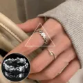 Cute cartoon strawberry open ring for women sweet cool stacking adjustable finger jewelry - Cartoon Strawberry Animal (JZ6756)