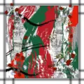 Pañuelo cuadrado de gasa estampado de 110cm hiyab floral diseño Palestina chal moda - 04