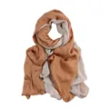 Detail view of the soft modal gradient scarf, showing fine texture and breathable fabric drape. - 170*90cm / 03