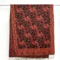 Classic paisley jacquard scarf winter warm tassel shawl elegant women fashion wrap accessory - 11 / 180*70cm