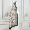 Chiffon stampato stile etnico hijab sciarpa scialle donna leggero protezione solare estate - 12