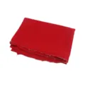 Red Chiffon Scarf Gold Chain Trim Solid Color Headscarf Spring Summer Women Fashion - Red / 175*70cm