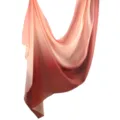 Bufanda larga de modal degradado ligera transpirable chal de mujer rosa marrón variante - 80*180cm / 04