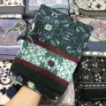 Printed viscose square scarf 110x110cm elegant floral hijab shawl wrap for women - 27