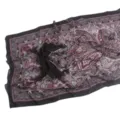 Ελαφρύ μακρύ σαλιάρι σιφόν με μοτίβο paisley, κομψό καλοκαιρινό γυναικείο φουλάρι. - 15