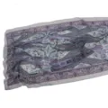 Elegant floral printed chiffon scarf lightweight breathable summer hijab wrap for women - 31