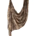 Classic leopard print polyester cotton long scarf headscarf for women fashion daily accessory - 80*180cm / 131