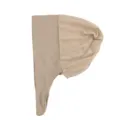Women breathable mesh headscarf cap, silk cotton hollow ethnic pullover hat khaki. - One Size / Khaki