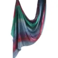 Elegant silk printed scarf ethnic style gradient shawl high-end fashion women accessory - 85*180cm / Colorful Gradient Print (40)