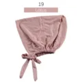 Gorro hijab modal interior ajustable monocolor panuelo elastico para mujer comodo - Loto