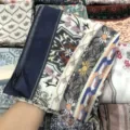 Printed Voile Square Scarf Hijab Headscarf Multicolored Floral Muslim Shawl 110cm - 80