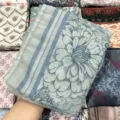 Encrypted voile 110 square scarf, fashion floral print sun protection hijab and shawl. - 68