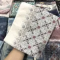 Encrypted Bali yarn square scarf 110cm fashion printed sun protection headscarf shawl - 94