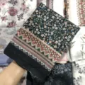 Fashion floral printed square scarf, lightweight breathable hijab and stylish shawl wrap. - 59