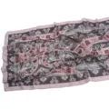 Bohemian Floral Print Chiffon Scarf Retro Paisley Shawl Lightweight Sun Protection - 56