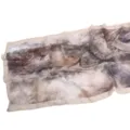 Chiffon scarf abstract print beige border elegant lightweight sun protection shawl - 63