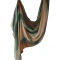 Elegant abstract printed scarf for women, soft breathable satin shawl and stylish head wrap. - 80*180cm / 139