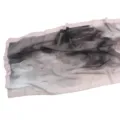 Elegant abstract print chiffon scarf, lightweight spring and summer fashion shawl and wrap. - 67