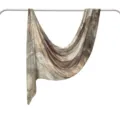 Modal cotton marble print scarf ethnic shawl lightweight headscarf for women daily wear - 170*70cm / 15