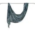 Modal cotton marble print scarf ethnic style soft draped fashion shawl accessory - 170*70cm / 52