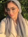 Hijab foulard carré uni en coton et lin, léger et respirant, écharpe musulmane pour femmes. - Gris
