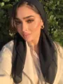 Foulard carré uni pour femmes, couvre-chef musulman léger, élégant et discret. - Noir