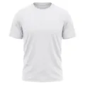 Men breathable mesh quick drying short sleeve t shirt polyester fitness athletic top detail - S / Tops / White