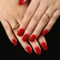 Matte red long square press-on nails finished false nail tips for easy daily fashion wear. - True Red