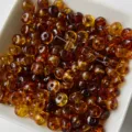 Brown acrylic round beads detail, size 4x7mm hole 2mm, DIY jewelry making accessory. - Flat Round (Style 03) / 1 Piece/Pack (4x7mm)