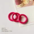 Süßigkeitenfarbener Federring 25mm Detailaufnahme, niedliches DIY Tasche Zubehör Hardware. - Magenta-Rosa