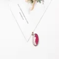Lindo colgante de reloj bicolor para pendientes DIY y accesorios de fabricación de joyas. - Colgante de Reloj Bicolor