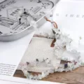 Perline di pietra frantumata irregolari colorate accessori per gioielli fatti a mano fai da te - Confezione da 10 Pezzi / Verde trasparente