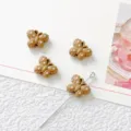 Cute brown butterfly beads for DIY handmade jewelry making, phone charms, and bracelets accessories. - Brown