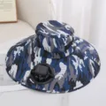 Unisex camo kapelo iliou me iliako anemistira platy geiso gia outdoor pezoporia - Monos Kepelos (Xoris Anemistira) / Παραλλαγή Μπλε Ναυτικό