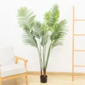Pianta artificiale di palma in vaso albero verde stile nordico arredamento pavimento variante - Palma Areca 150cm