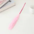 Tige d'herbe de pampas artificielle rose 47cm fausse plante de roseau pour décoration de maison. - Rose
