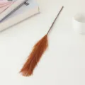 Vue détaillée de faux pampas artificiel 47cm plante de roseau pour la décoration maison. - Café
