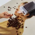 2mm brown glass seed beads for DIY jewelry making, crafts, bracelets and necklaces. - 5g Approx 200 Pcs / No.05