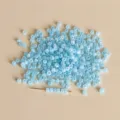 3mm light blue glass seed beads for DIY handmade bracelets necklaces jewelry making crafts - Style 11
