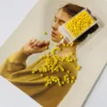 2mm yellow glass seed beads matte craft beads for DIY jewelry making bracelets 5g 200pcs - 5g Approx 200 Pcs / 11#