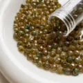 Czech fire polished faceted beads Picasso round spacer beads DIY jewelry making supplies 6x5mm - Style 07 / 10 Pieces/Pack