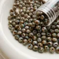 Czech fire polished faceted glass beads 6x5mm Picasso round spacer DIY jewelry making - Style 11 / 10 Pieces/Pack