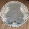Grijs Kunstkonijnenbont Beer Vloerkleed Zachte Pluche Mat voor Slaapkamer Kinderkamer Decor - 45*60cm Beer / Grijs